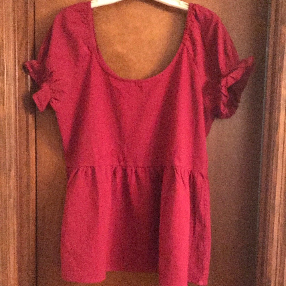NWOT cotton blouse